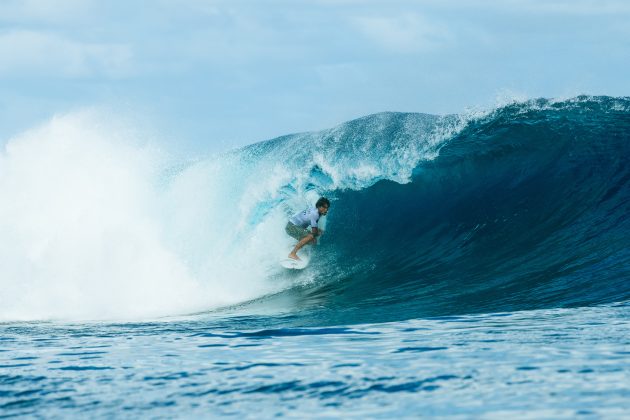 Matahi Drollet, Tahiti Pro 2023, Teahupoo. Foto: WSL / Beatriz Ryder.