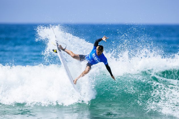 Mateus Herdy, US Open of Surfing 2023, Huntington Beach, Califórnia (EUA). Foto: WSL / Pat Nolan.