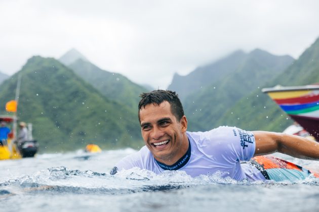 Mihimana Braye, Tahiti Pro 2023, Teahupoo. Foto: WSL / Matt Dunbar.