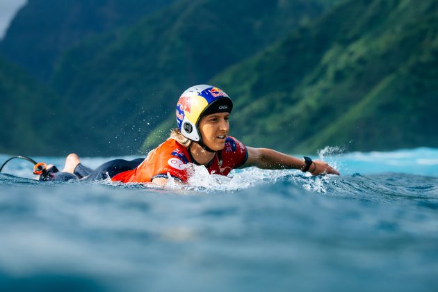 Molly Picklum, Tahiti Pro 2023, Teahupoo. Foto: WSL / Beatriz Ryder.