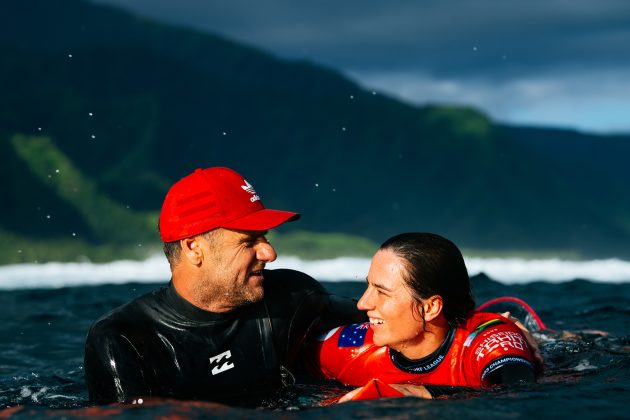 Tyler Wright, Tahiti Pro 2023, Teahupoo. Foto: WSL / Beatriz Ryder.