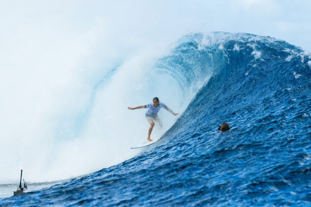 Vahine Fierro, Tahiti Pro 2023, Teahupoo. Foto: WSL / Matt Dunbar.