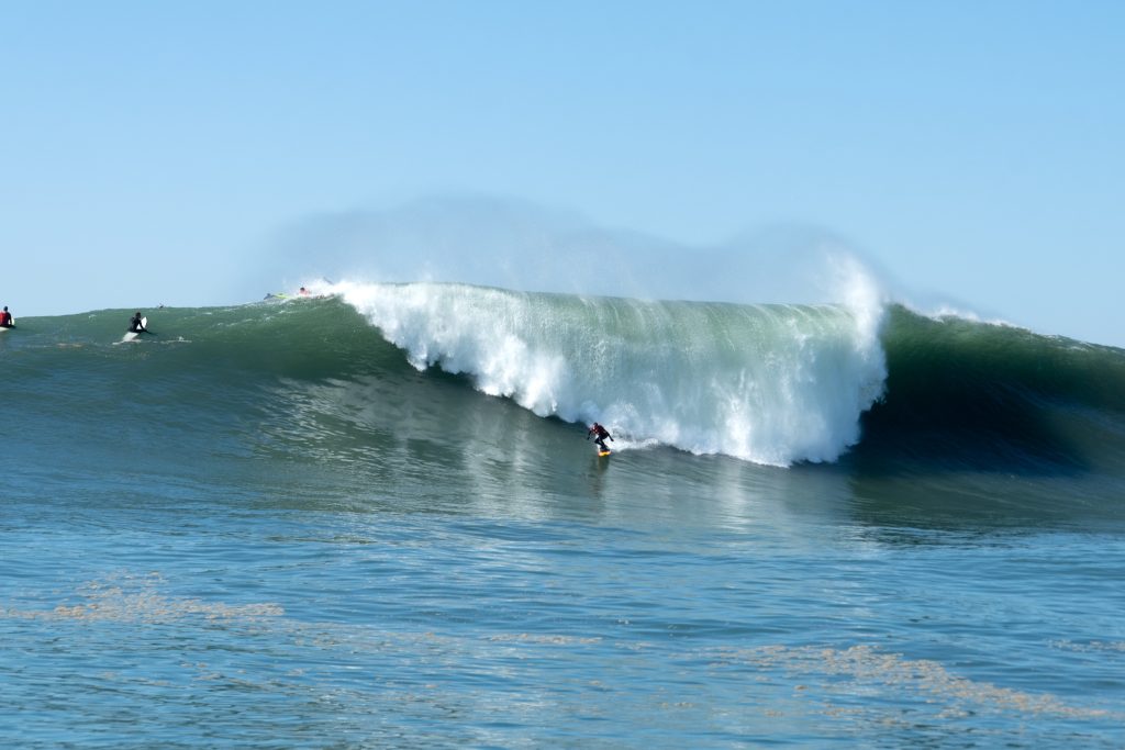 Peter Mel é um dos mais conceituados surfistas de Maverick´s.