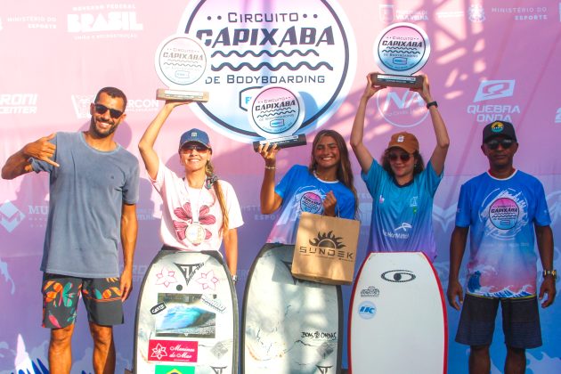 Categoria Open Feminino, Circuito Capixaba de Bodyboard 2023, Praia do Coral do Meio, Barra do Jucu (ES). Foto: Heriberto Simões.