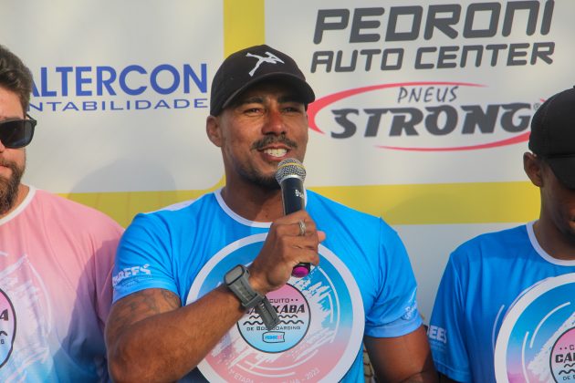 Lucas Nogueira,10x Campeão Categoria Profissional Masculino - Foto Heriberto Simões_Divulgação Febbees, Circuito Capixaba de Bodyboard 2023, Praia do Coral do Meio, Barra do Jucu (ES). Foto: Heriberto Simões.