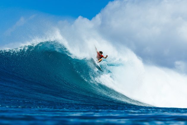 Liam O'Brien, Pro Sunset Beach 2024, North Shore de Oahu, Havaí. Foto: WSL / Brent Bielmann.