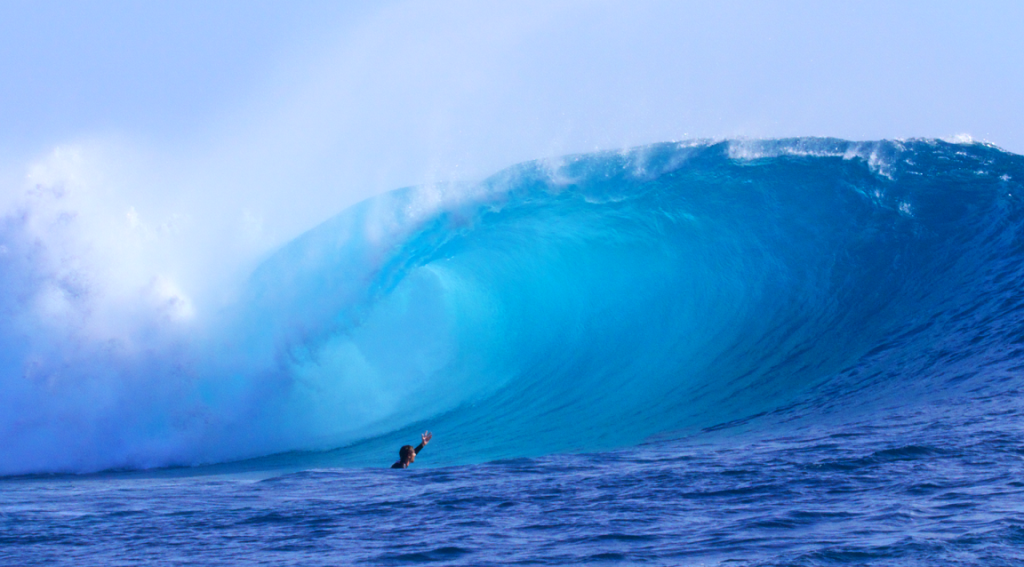 Yago Dora contempla Cloudbreak.