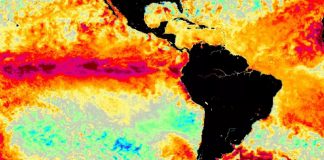 Pacífico atinge marca de Super El Niño