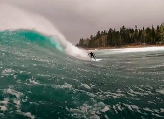 Swell raro em Vancouver