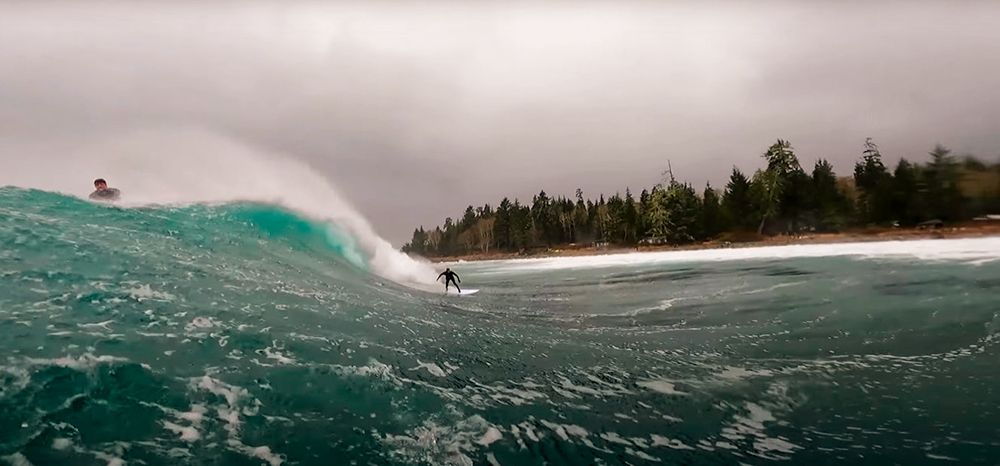 Vancouver - Swell histórico - fevereiro 2024.