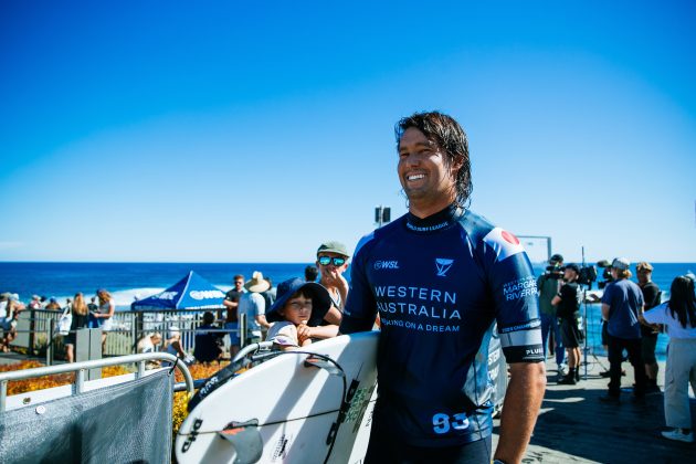 Connor O'Leary, Margaret River Pro 2024, Main Break, Austrália. Foto: WSL / Aaron Hughes.