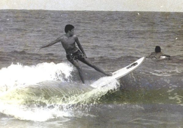 Reinaldo Dragão, Praia das Astúrias, Guarujá (SP). Foto: Arquivo pessoal.