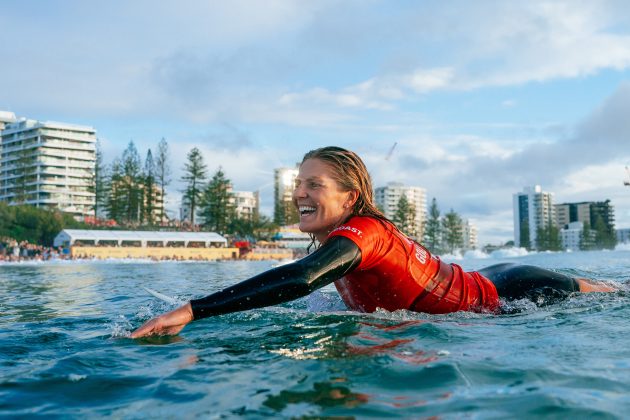 Stephanie Gilmore, Gold Coast Pro 2024, Snapper Rocks, Austrália. Foto: WSL / Andrew Shield.