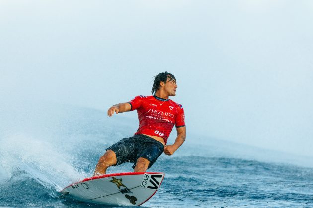 Barron Mamiya, Tahiti Pro 2024, Teahupoo. Foto: WSL / Sloane.