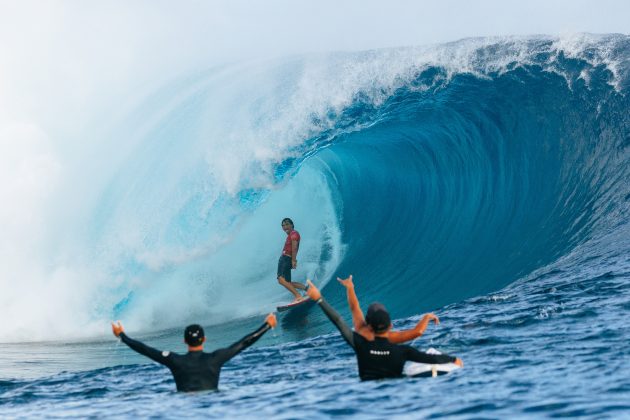 Barron Mamiya, Tahiti Pro 2024, Teahupoo. Foto: WSL / Matt Dunbar.