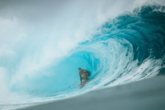 Brisa Hennessy, Tahiti Pro 2024, Teahupoo. Foto: WSL / Sloane.