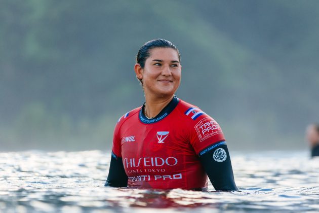 Brisa Hennessy, Tahiti Pro 2024, Teahupoo. Foto: WSL / Matt Dunbar.