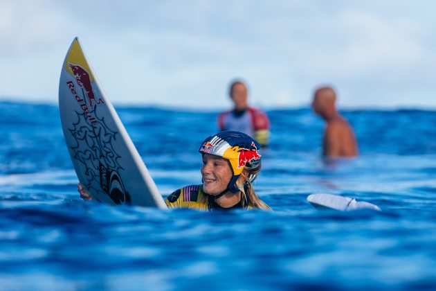 Caitlin Simmers, Tahiti Pro 2024, Teahupoo. Foto: WSL / Matt Dunbar.