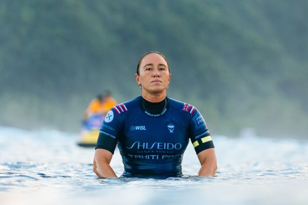 Carissa Moore, Tahiti Pro 2024, Teahupoo. Foto: WSL / Matt Dunbar.