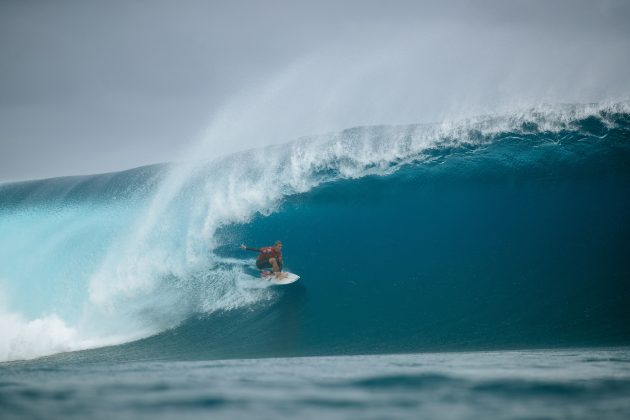 Cole Houshmand, Tahiti Pro 2024, Teahupoo. Foto: WSL / Sloane.