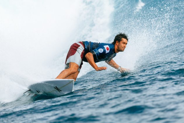 Connor O'Leary, Tahiti Pro 2024, Teahupoo. Foto: WSL / Sloane.