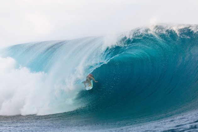 Crosby Colapinto, Tahiti Pro 2024, Teahupoo. Foto: WSL / Sloane.