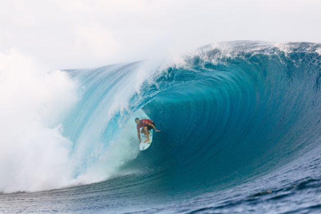 Crosby Colapinto, Tahiti Pro 2024, Teahupoo. Foto: WSL / Sloane.