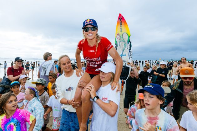 Erin Brooks, Gold Coast Pro 2024, Snapper Rocks, Austrália. Foto: WSL / Cait Miers.