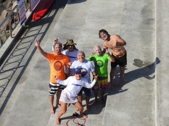 Primeiro Torneio Brasileiro Interclubes de Longboard, Quebra Mar, Santos (SP). Foto: Fábio Paulista.