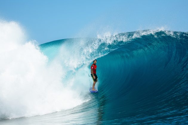 Gabriel Medina, Tahiti Pro 2024, Teahupoo. Foto: WSL / Sloane.