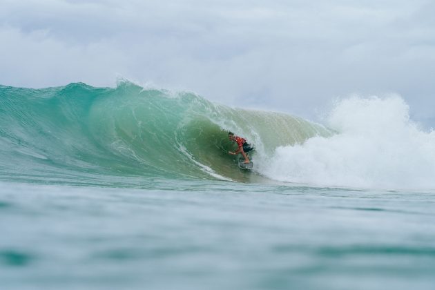 George Pittar, Gold Coast Pro 2024, Snapper Rocks, Austrália. Foto: WSL / Andrew Shield.