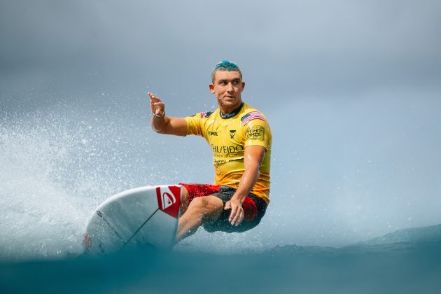 Griffin Colapinto, Tahiti Pro 2024, Teahupoo. Foto: WSL / Sloane.