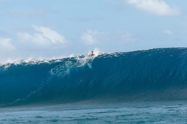 Imaikalani deVault, Tahiti Pro 2024, Teahupoo. Foto: WSL / Sloane.