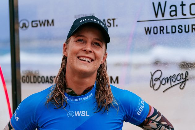 Isabella Nichols, Gold Coast Pro 2024, Snapper Rocks, Austrália. Foto: WSL / Andrew Shield.