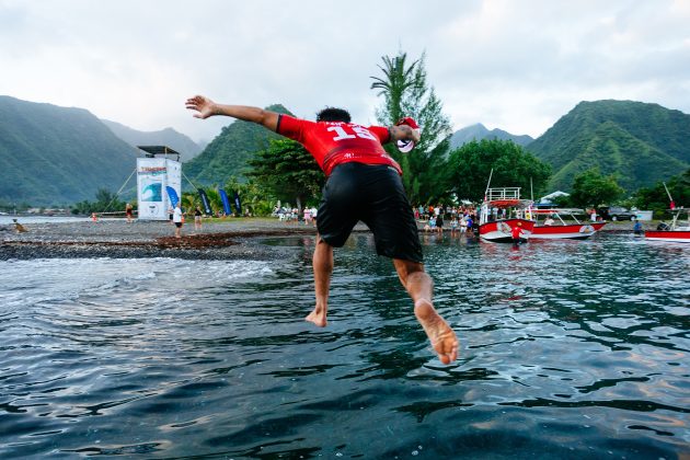 Italo Ferreira, Tahiti Pro 2024, Teahupoo. Foto: WSL / Matt Dunbar.