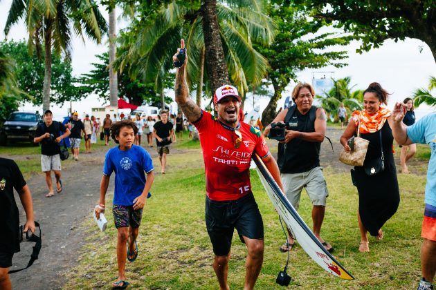 Italo Ferreira, Tahiti Pro 2024, Teahupoo. Foto: WSL / Matt Dunbar.