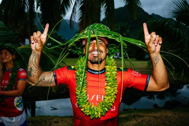 Italo Ferreira, Tahiti Pro 2024, Teahupoo. Foto: WSL / Matt Dunbar.