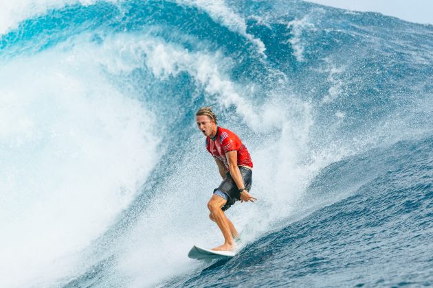 Jake Marshall, Tahiti Pro 2024, Teahupoo. Foto: WSL / Sloane.