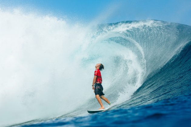 Jake Marshall, Tahiti Pro 2024, Teahupoo. Foto: WSL / Matt Dunbar.