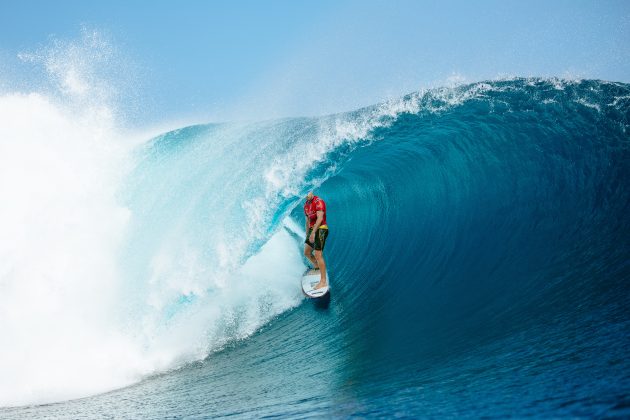 John John Florence, Tahiti Pro 2024, Teahupoo. Foto: WSL / Sloane.