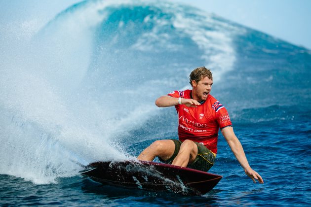 John John Florence, Tahiti Pro 2024, Teahupoo. Foto: WSL / Sloane.