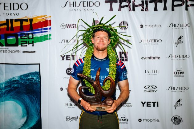 John John Florence, Tahiti Pro 2024, Teahupoo. Foto: WSL / Matt Dunbar.