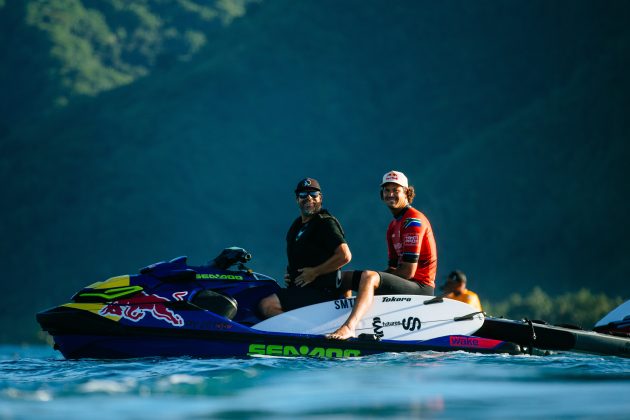 Jordy Smith, Tahiti Pro 2024, Teahupoo. Foto: WSL / Sloane.