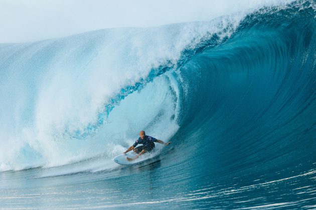 Kelly Slater, Tahiti Pro 2024, Teahupoo. Foto: WSL / Matt Dunbar.