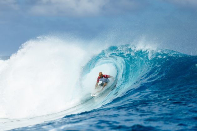Kelly Slater, Tahiti Pro 2024, Teahupoo. Foto: WSL / Matt Dunbar.