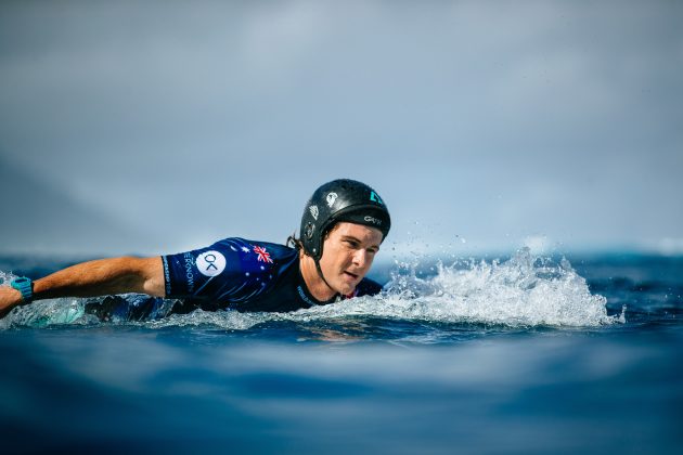 Liam O'Brien, Tahiti Pro 2024, Teahupoo. Foto: WSL / Sloane.