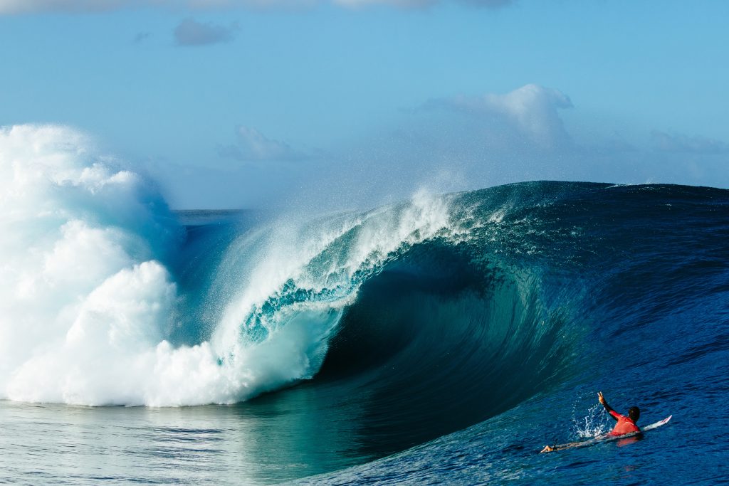 Tehupoo, local do surfe nas Olimpíadas.