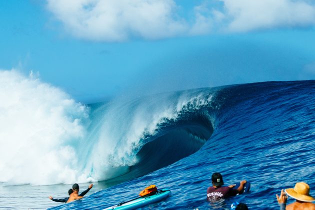 Lineup, Tahiti Pro 2024, Teahupoo. Foto: WSL / Matt Dunbar.