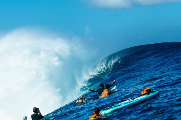 Lineup, Tahiti Pro 2024, Teahupoo. Foto: WSL / Matt Dunbar.