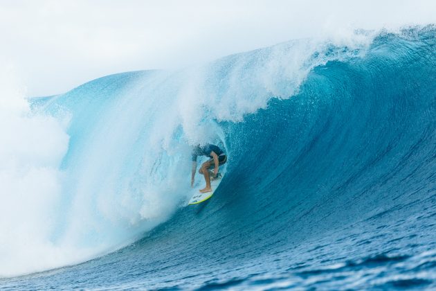 Matthew McGillivray, Tahiti Pro 2024, Teahupoo. Foto: WSL / Sloane.